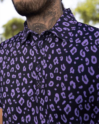 Cougar Hunter Party Polo - Purple