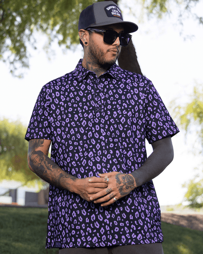 Cougar Hunter Party Polo - Purple