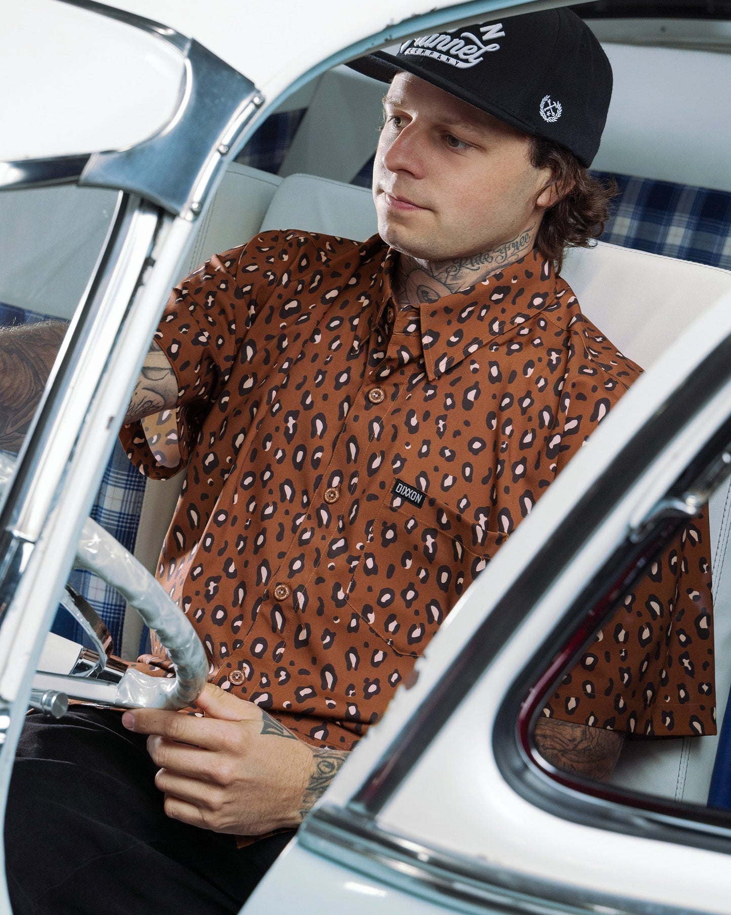 Cougar Hunter Party Shirt - Brown