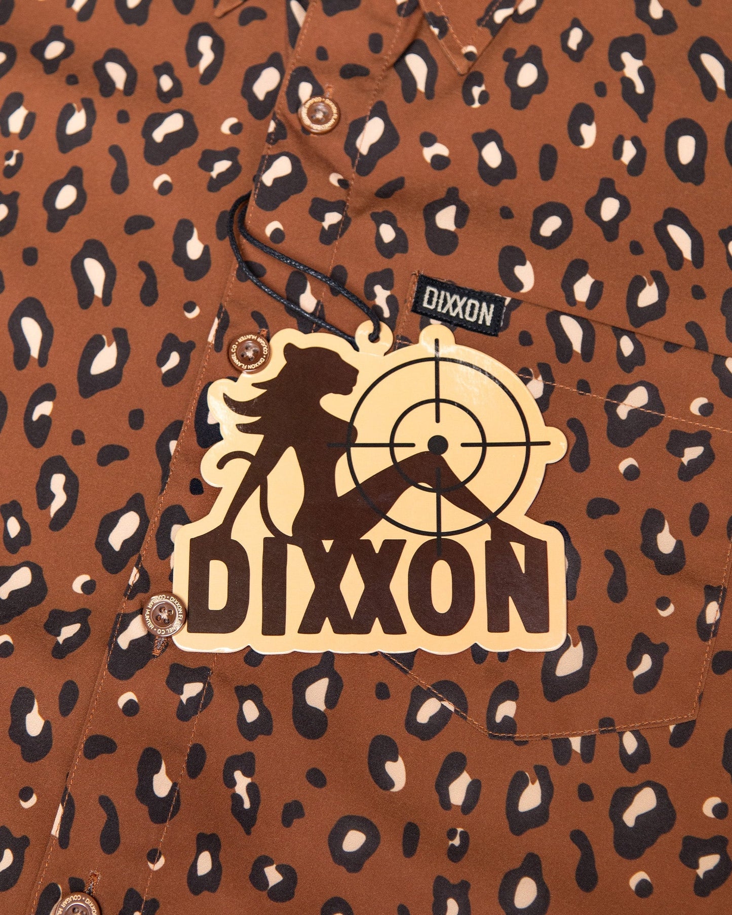 Cougar Hunter Party Shirt - Brown