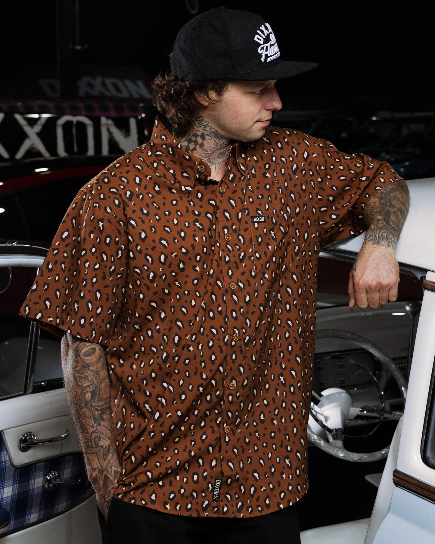 Cougar Hunter Party Shirt - Brown