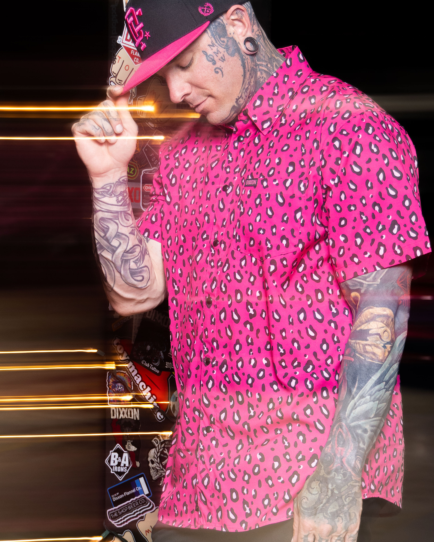 Cougar Hunter Party Shirt - Pink