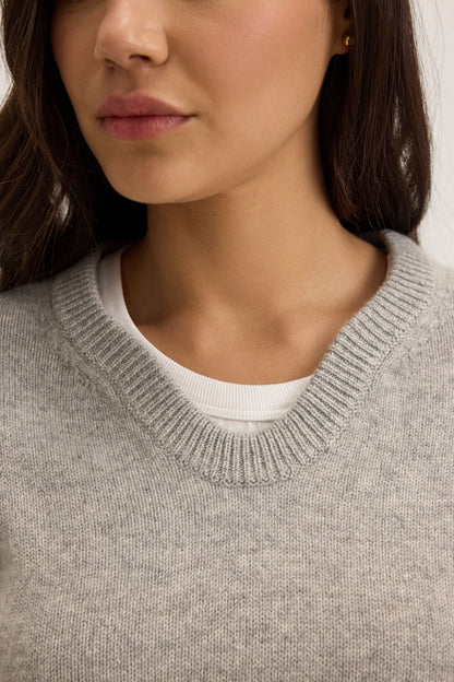 STEVIE WOOL CASHMERE SWEATER