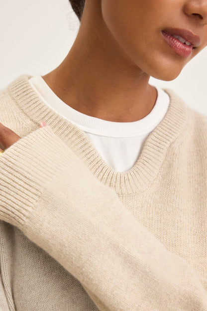 STEVIE WOOL CASHMERE SWEATER