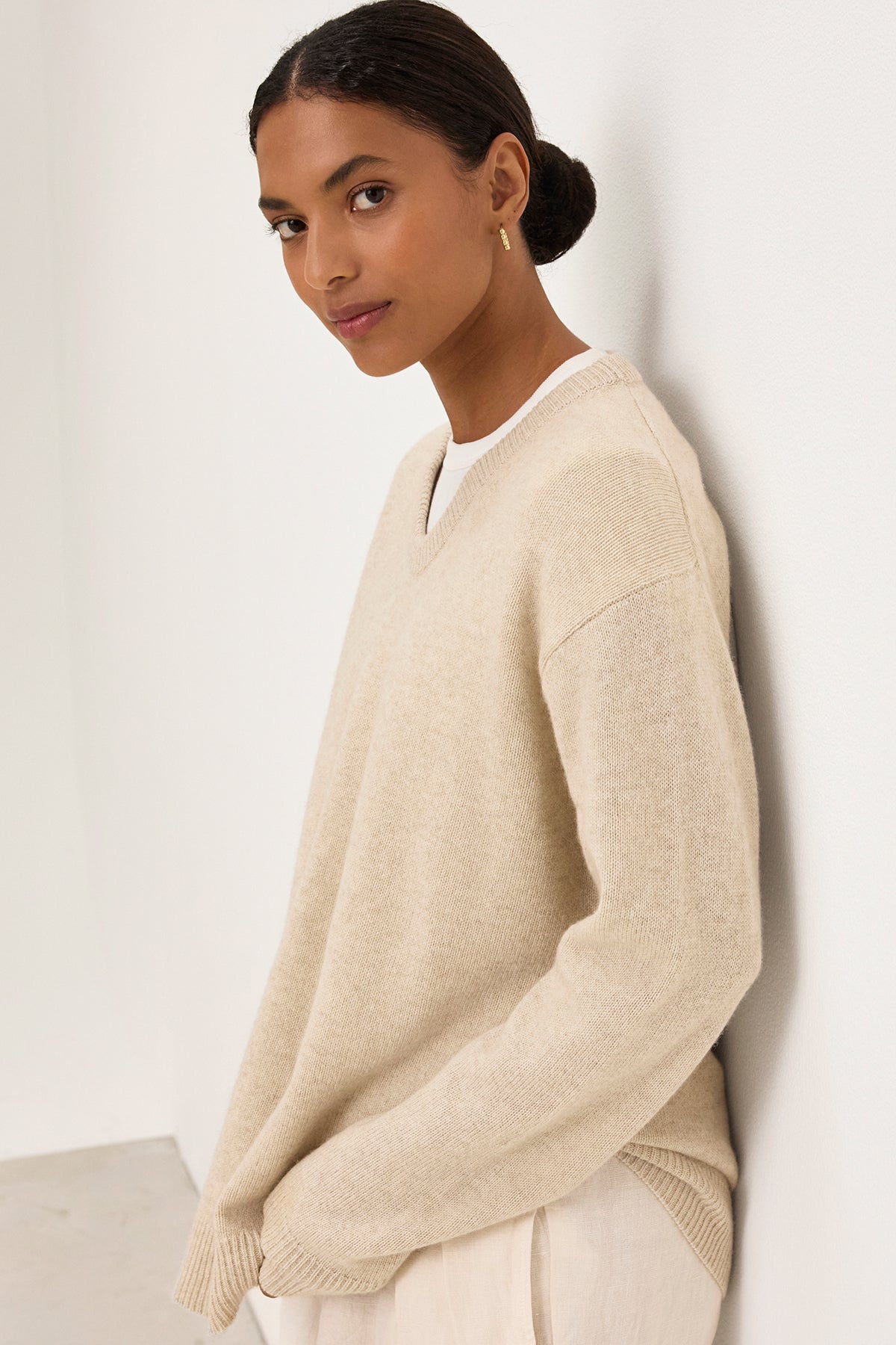 STEVIE WOOL CASHMERE SWEATER