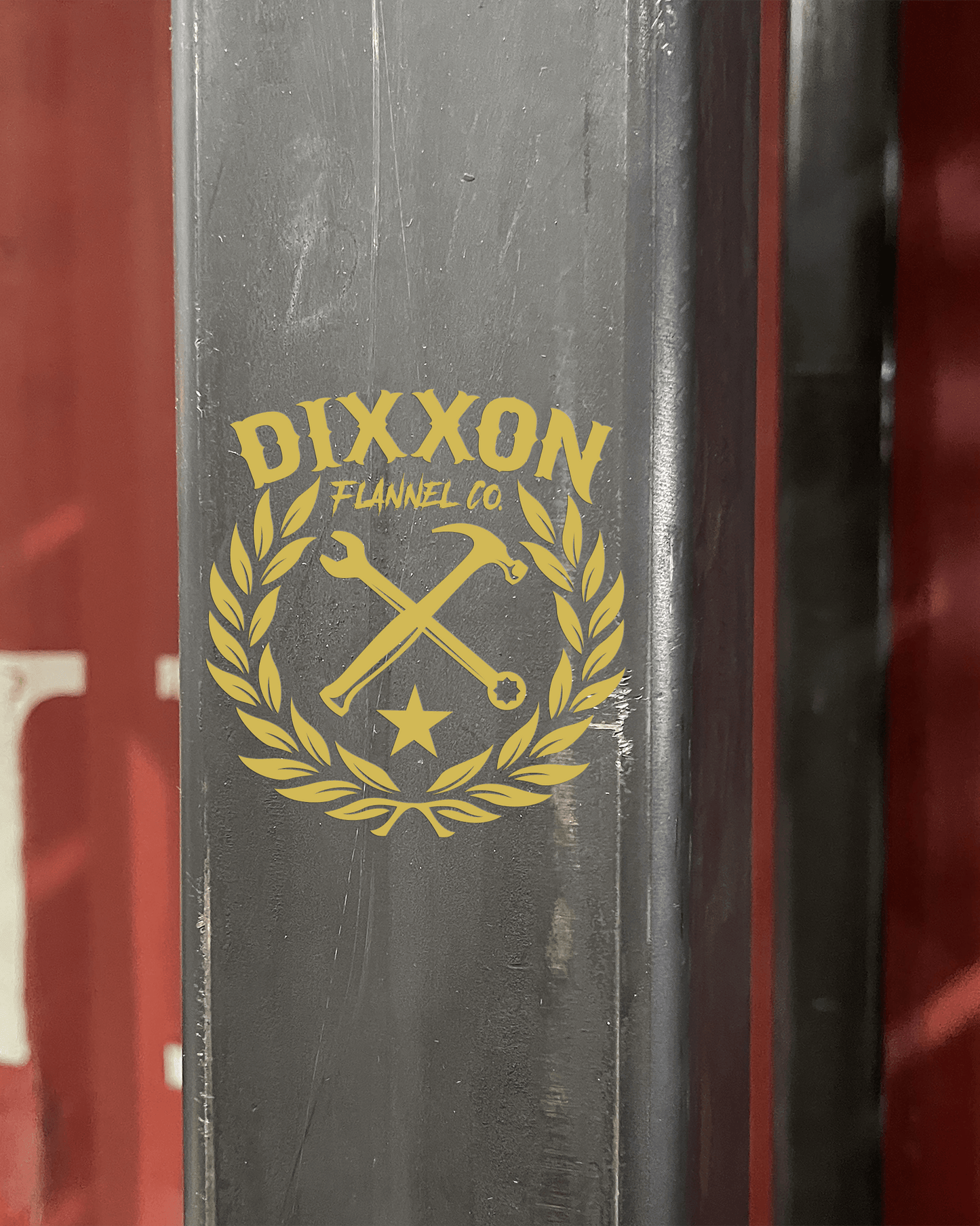 Crest 5" Die Cut Sticker