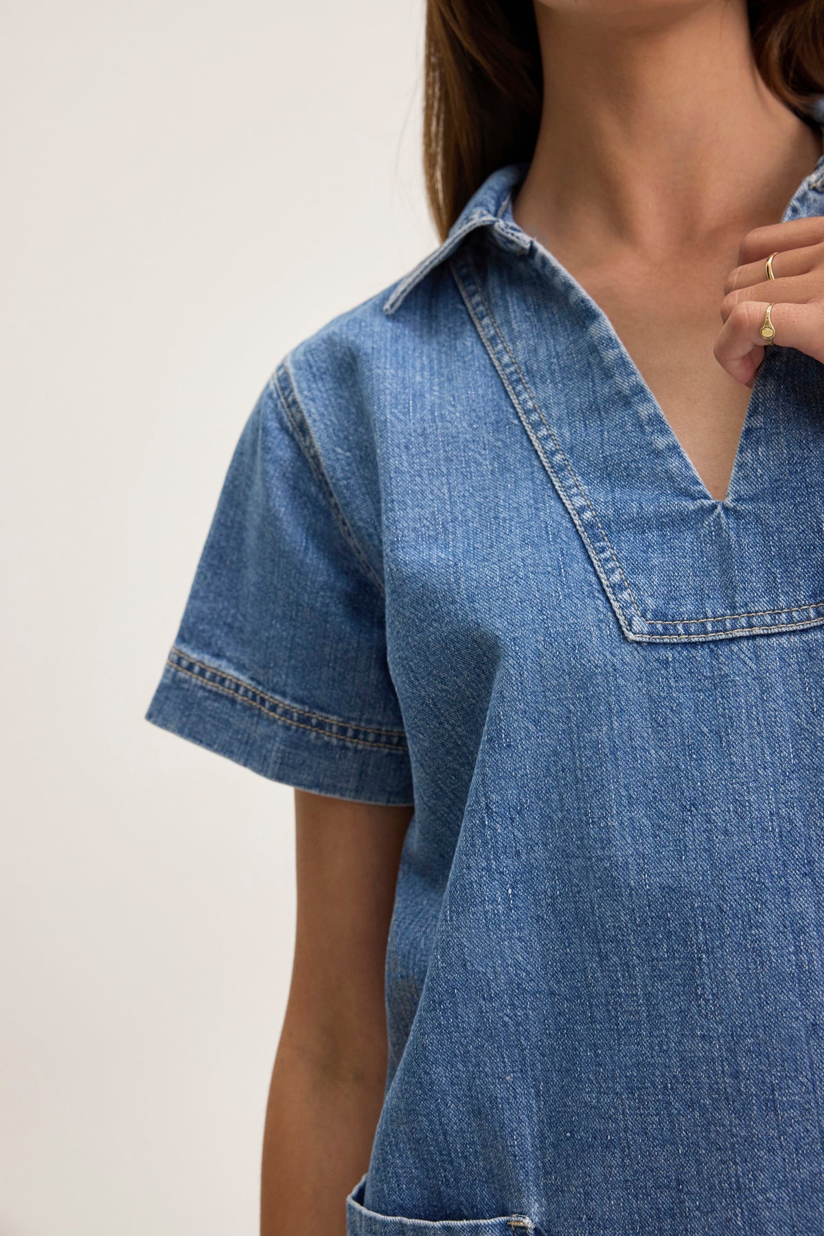 DELANA DENIM DRESS