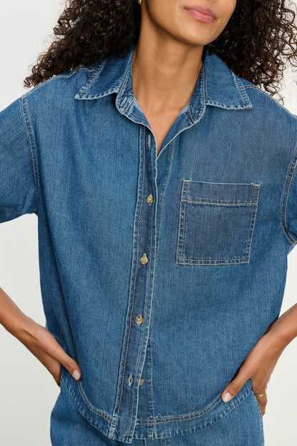 KADDY DENIM TOP