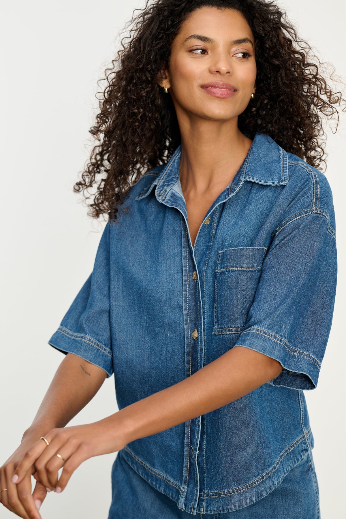 KADDY DENIM TOP