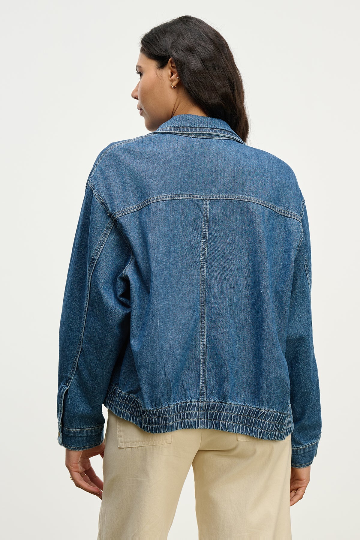 PORTER DENIM ZIP-UP JACKET
