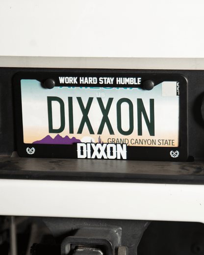 Dixxon License Plate
