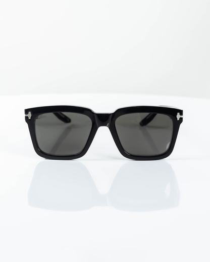 Eldo Sunglasses - Polished Black & Gray