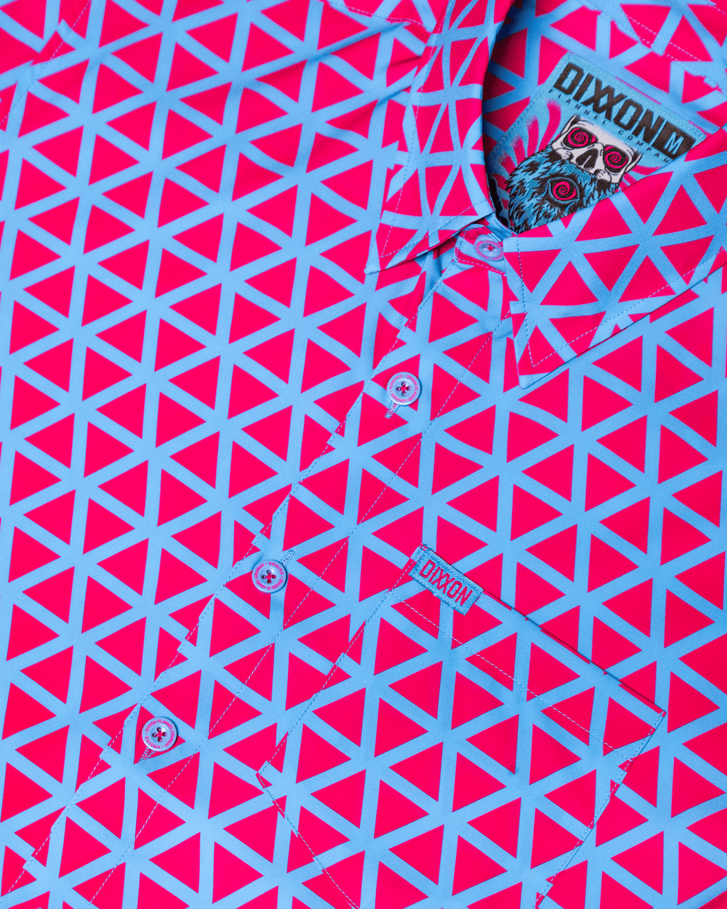 Enigma Party Shirt - Pink & Blue