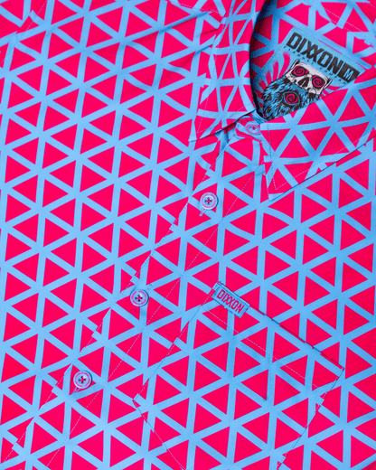 Enigma Party Shirt - Pink & Blue
