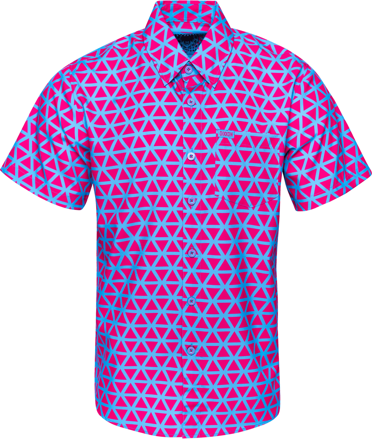 Enigma Party Shirt - Pink & Blue