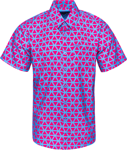 Enigma Party Shirt - Pink & Blue