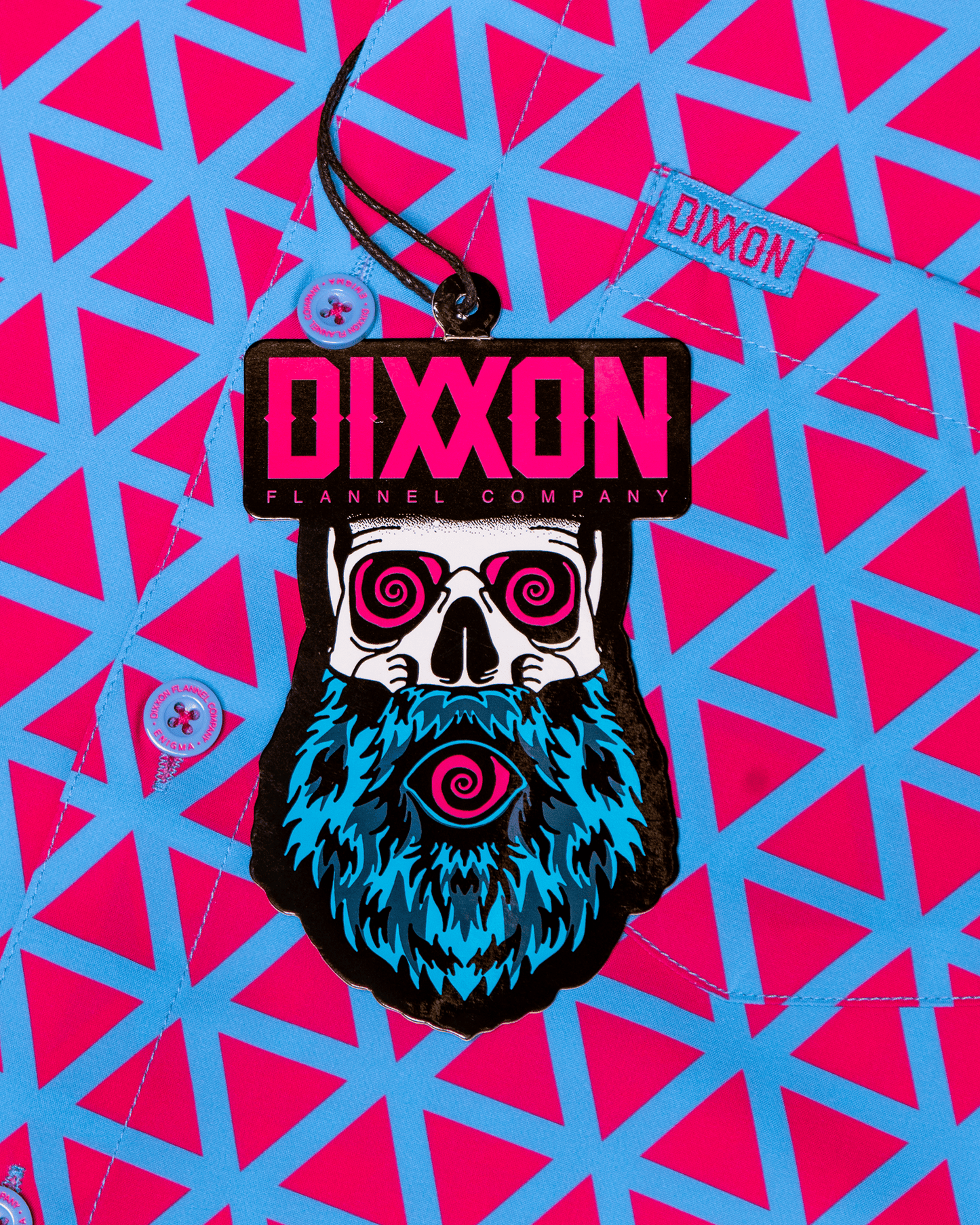 Enigma Party Shirt - Pink & Blue