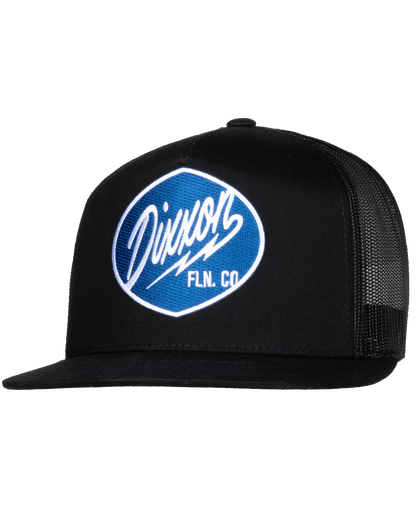 Esso Flat Bill Trucker Snapback - Blue