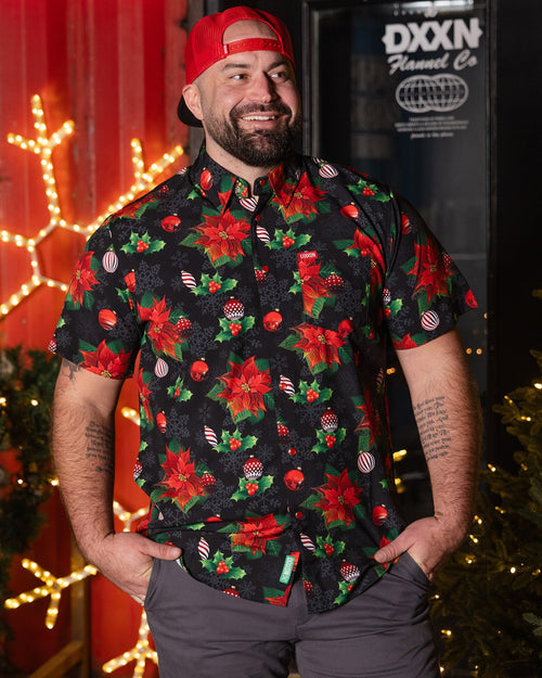 Festive Floral Party Shirt