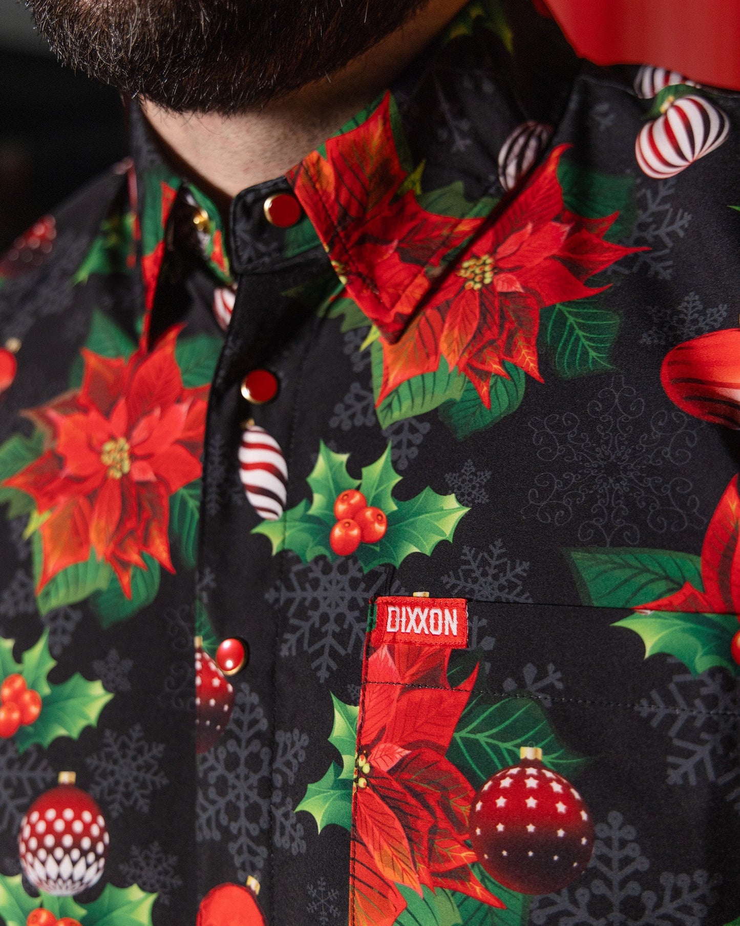 Festive Floral Party Shirt