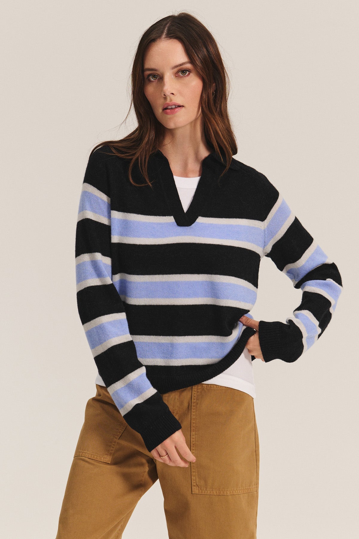 EVERLAKE SWEATER POLO