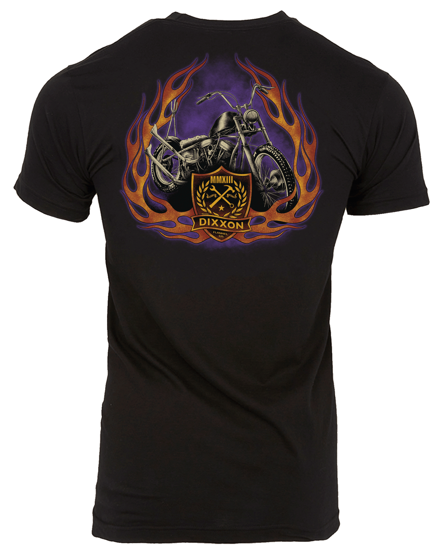 Fire Crest T-Shirt - Black