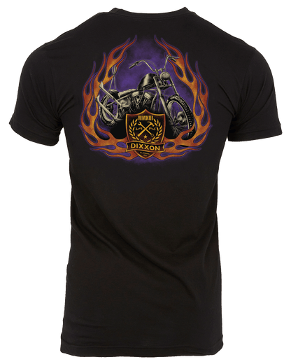 Fire Crest T-Shirt - Black