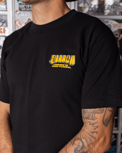 Friends In High Places T-Shirt - Black