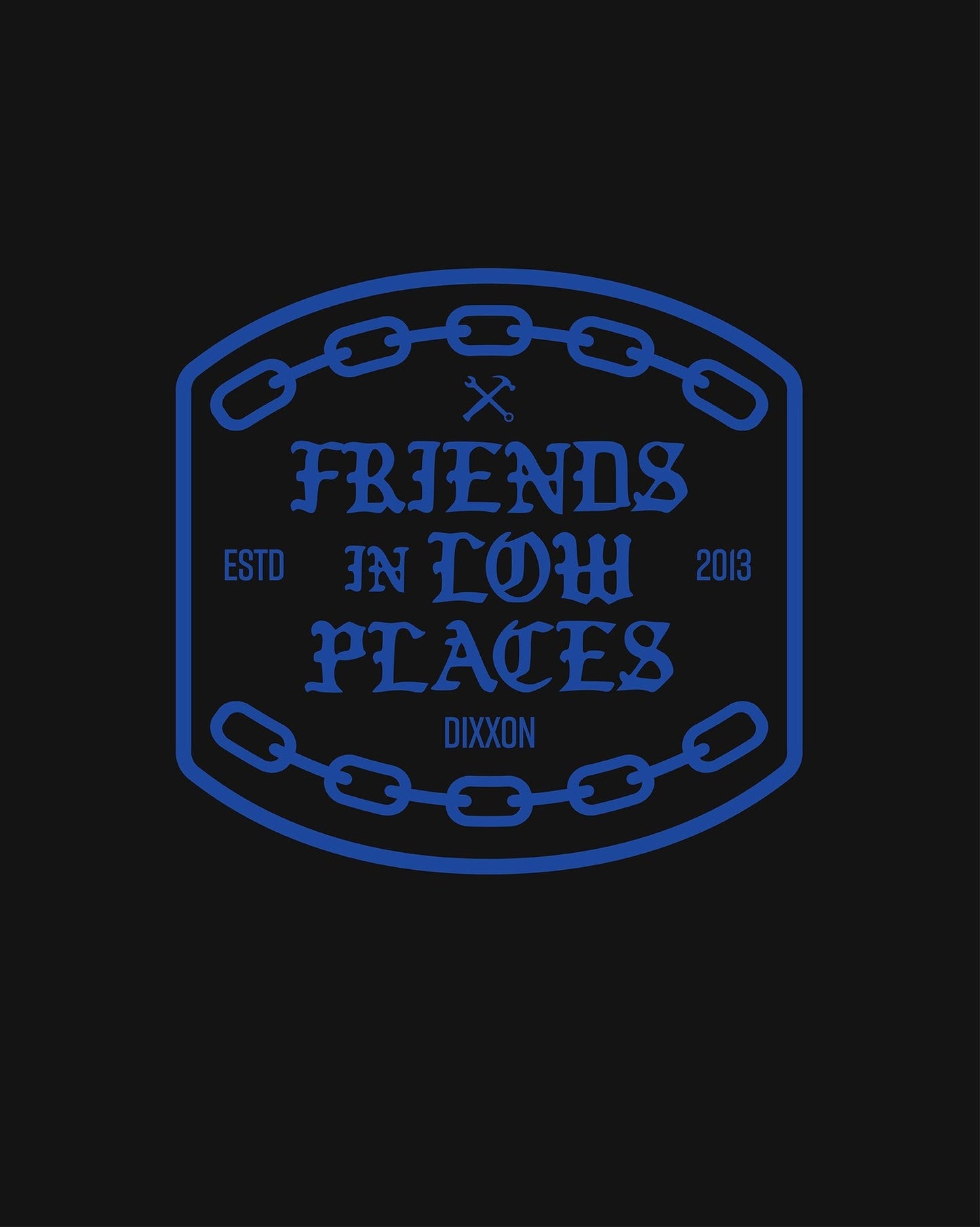 Friends in Low Places 12" Die Cut Sticker