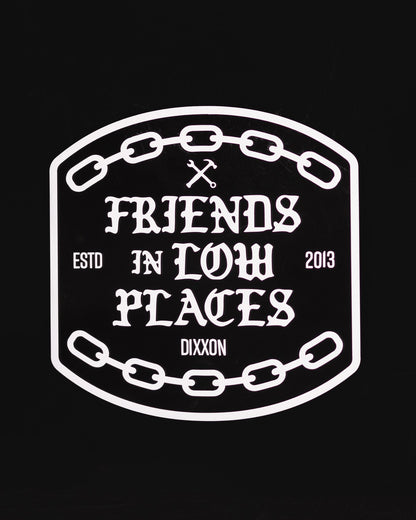 Friends in Low Places 6" Die Cut Sticker
