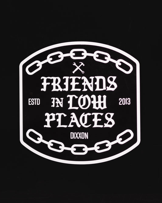 Friends in Low Places 6" Die Cut Sticker