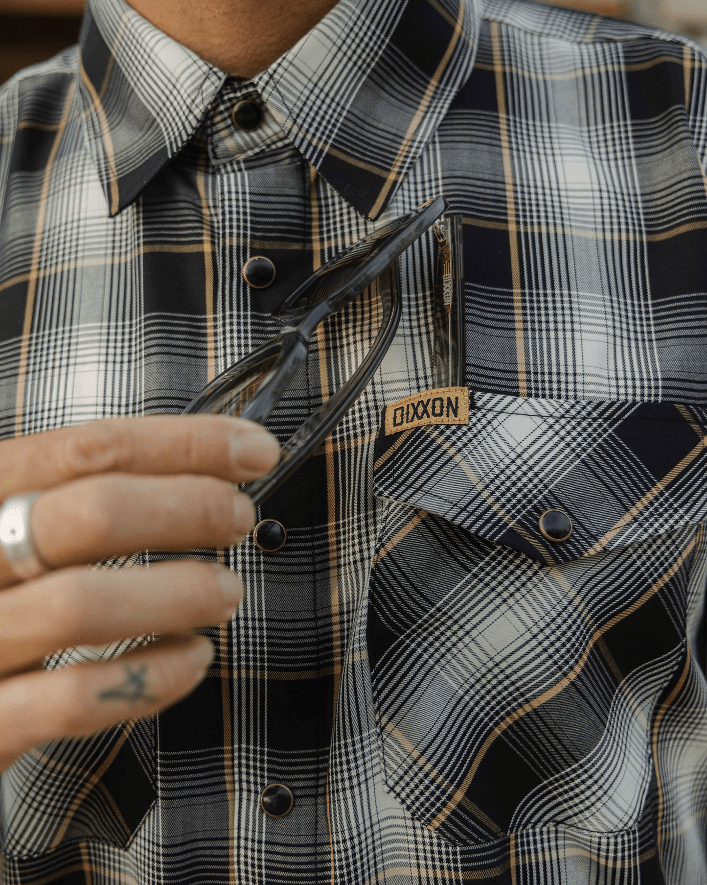 Gold Line Bamboo Short Sleeve