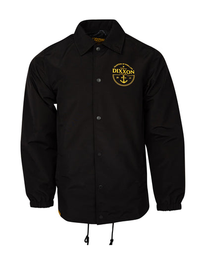 Gold Tradition of Rebellion Coaches Jacket - Black