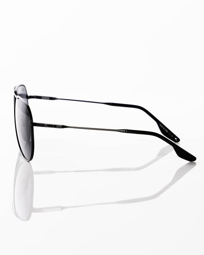 Goose Sunglasses - Brushed Black & Gray