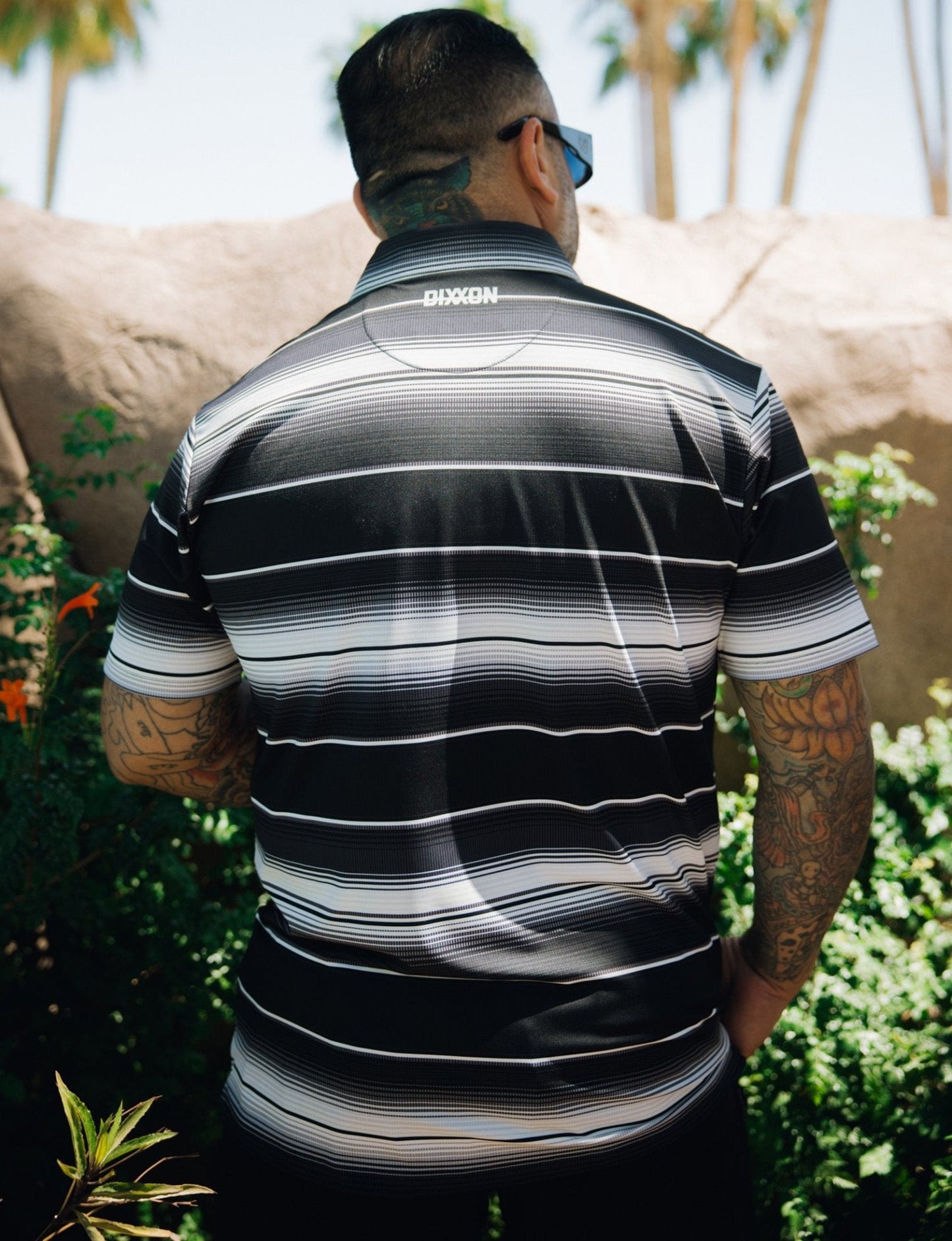 Gray Serape Party Polo
