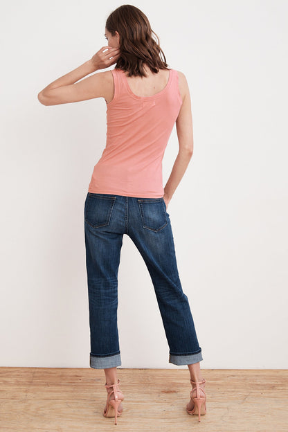 MOSSY GAUZY WHISPER FITTED TANK