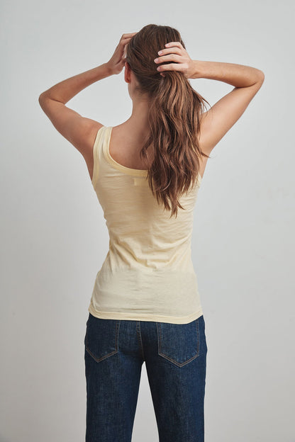 MOSSY GAUZY WHISPER FITTED TANK