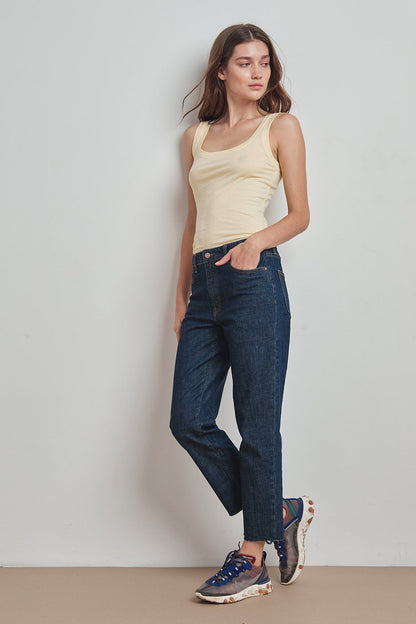 MOSSY GAUZY WHISPER FITTED TANK