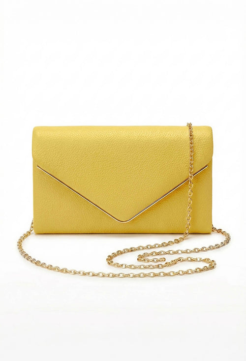 Hampstead Lemon Clutch Bag