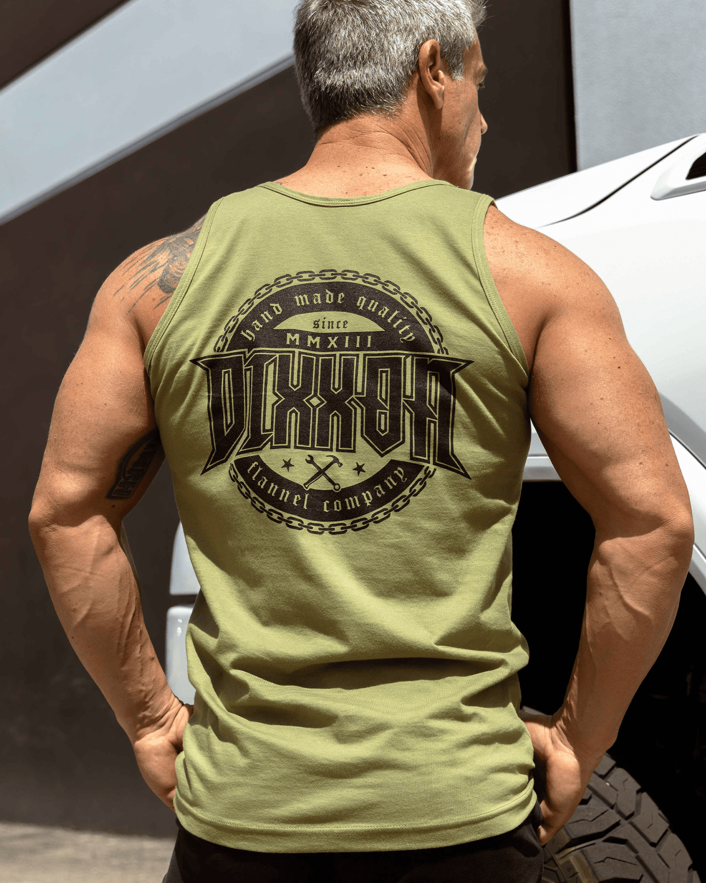 Hand Made Tank - O.D. Green