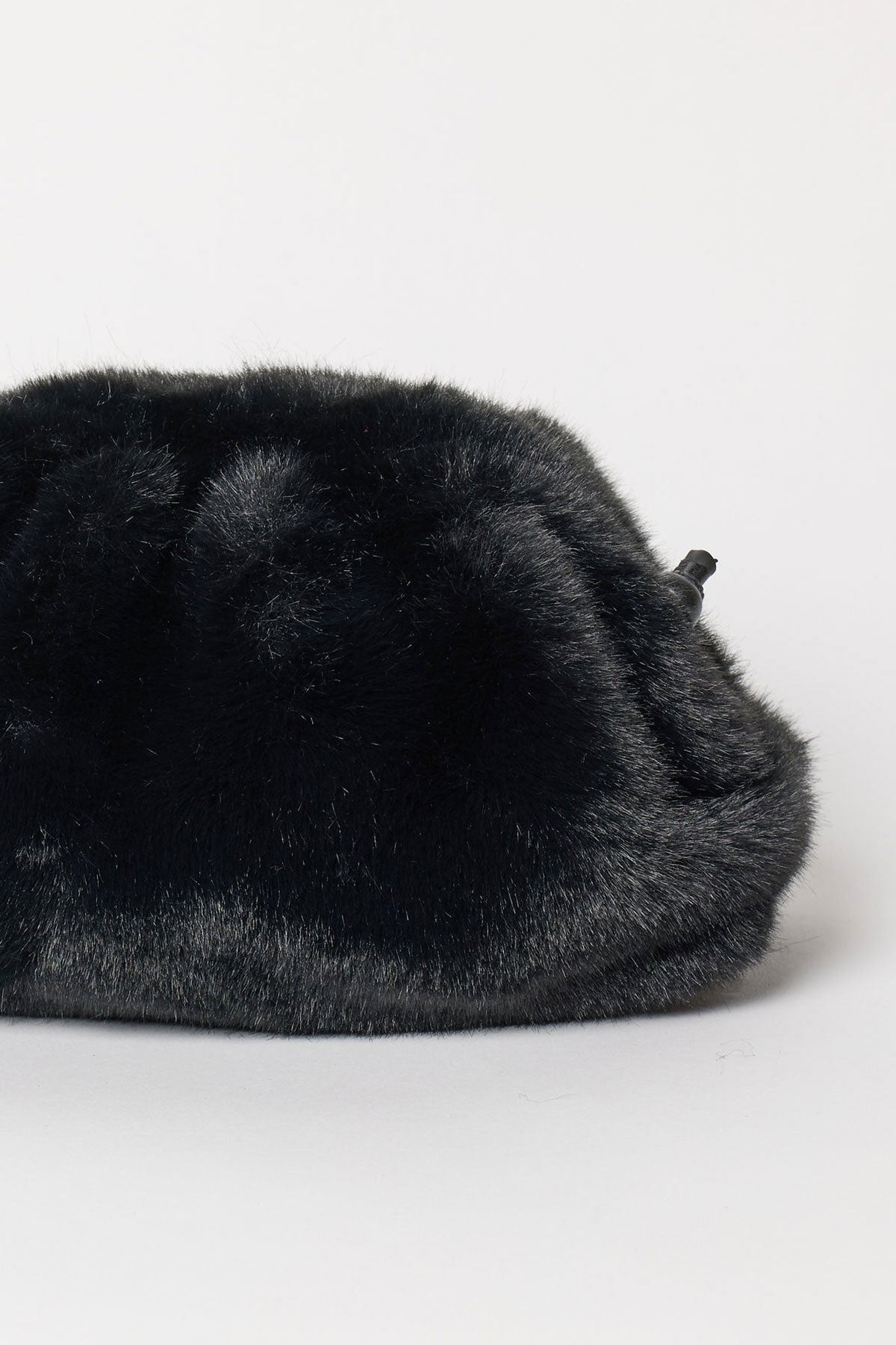 FAUX FUR CLUTCH