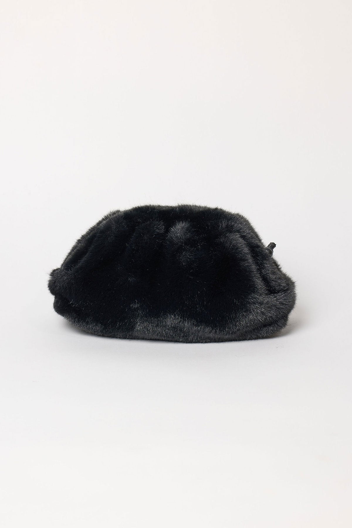 FAUX FUR CLUTCH