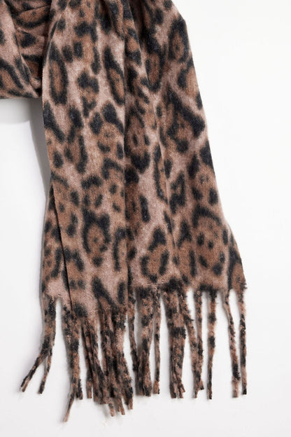 LEOPARD SCARF