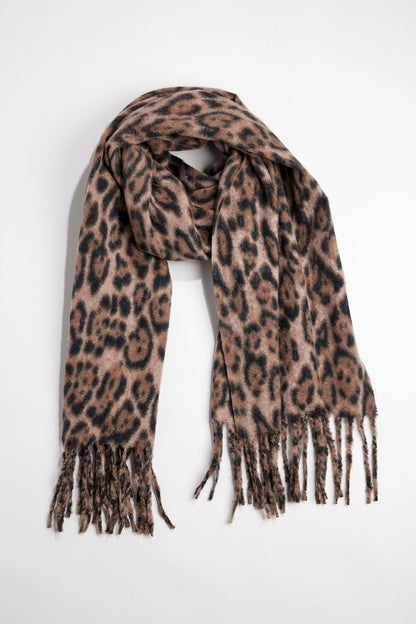 LEOPARD SCARF