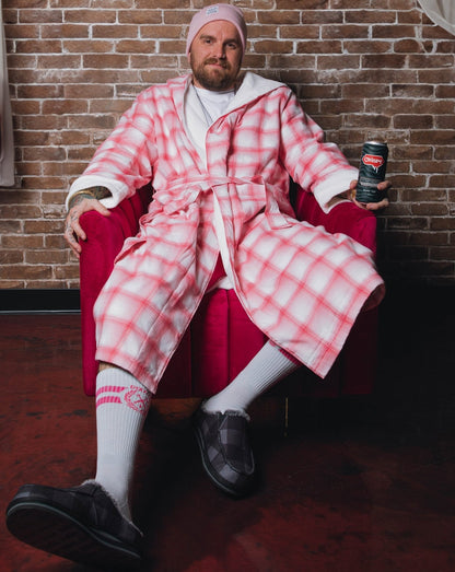 Heartbreaker Hooded Fleece-Lined Robe