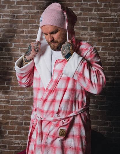 Heartbreaker Hooded Fleece-Lined Robe