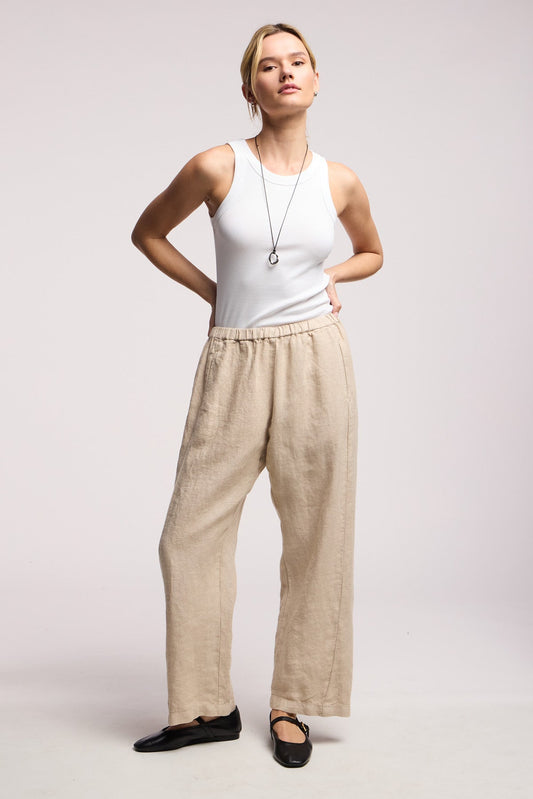 CELINE HEAVY LINEN PANT