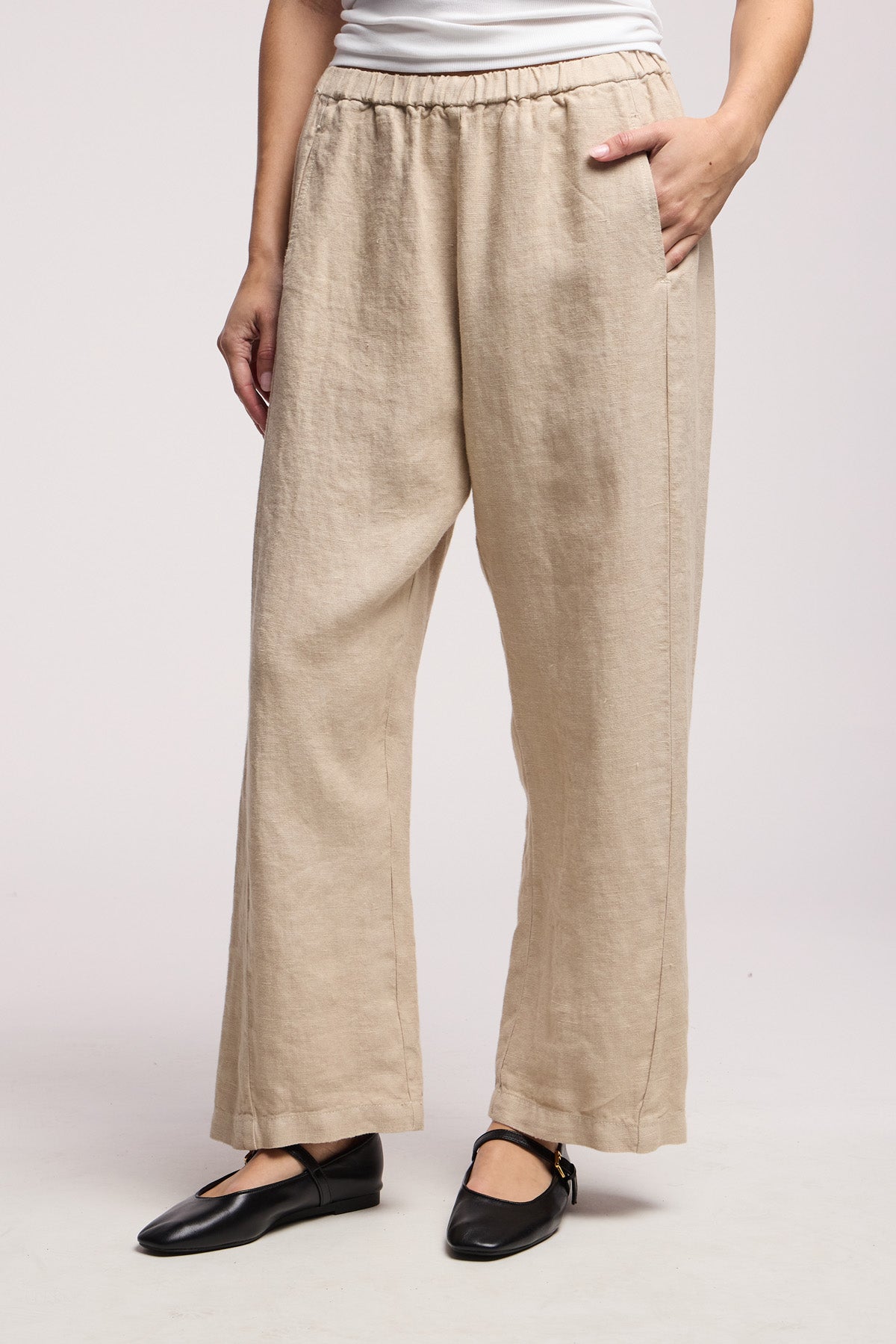 CELINE HEAVY LINEN PANT