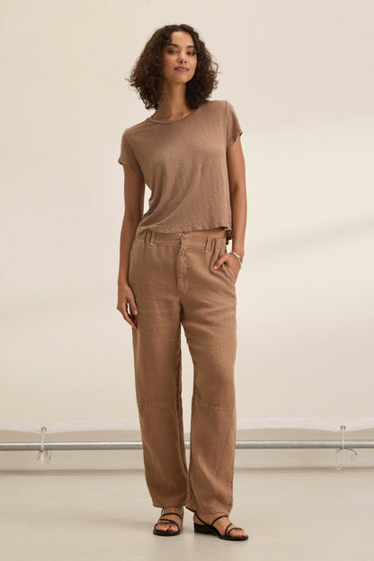TAYLOR HEAVY LINEN PANT
