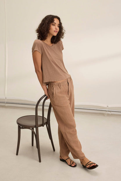 TAYLOR HEAVY LINEN PANT